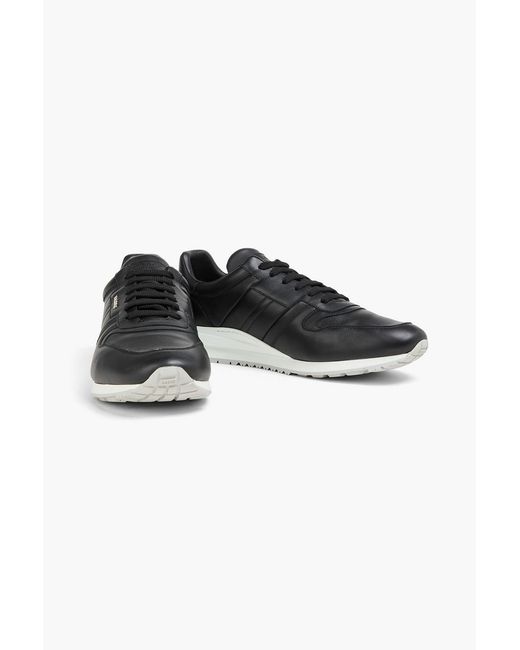Bally Black Asler Leather Sneakers for men