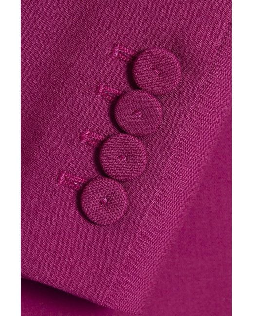 Another Tomorrow Pink Wool Blazer