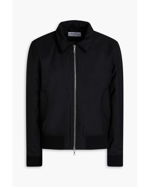 Officine Generale Wesley jacke aus einer wollmischung in Black für Herren