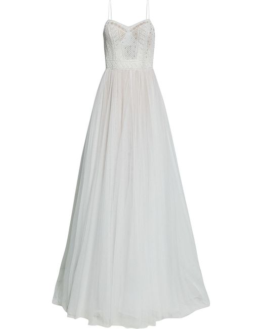 theia embellished tulle gown