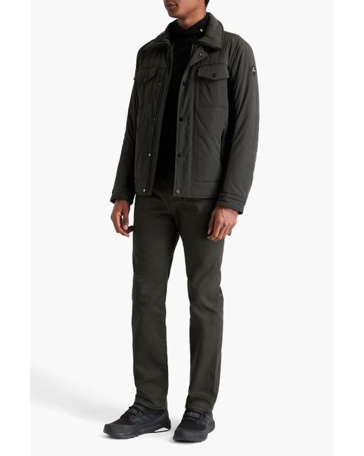 Fusalp Pascal jacke aus gestepptem shell mit scuba-einsätzen in Black für Herren