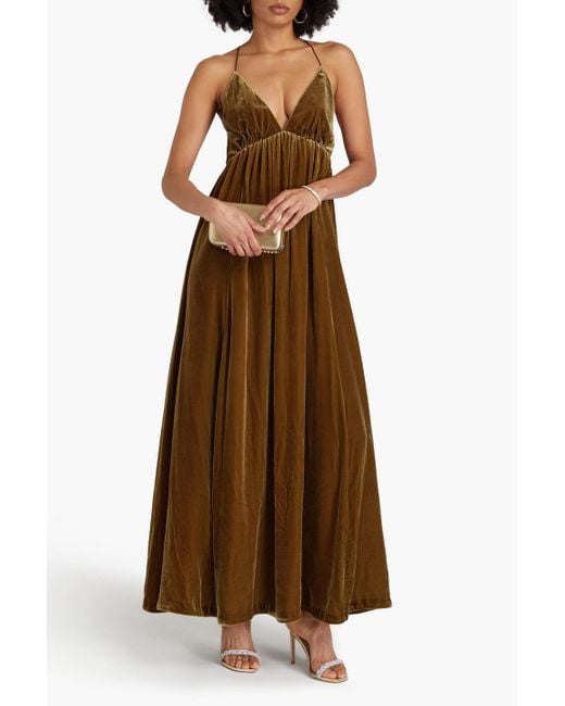 brown velvet long dress Chocolate Brown Soft Touch Satin Designer Tuxedo Shirt