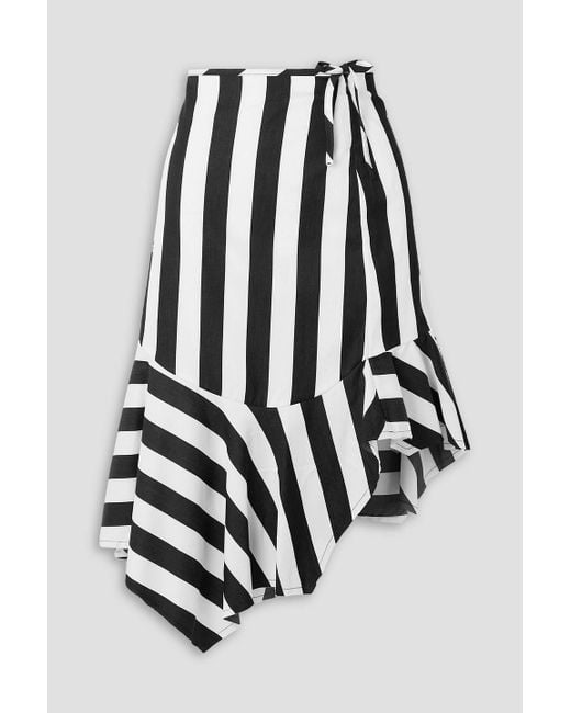Long black cheap voile skirt