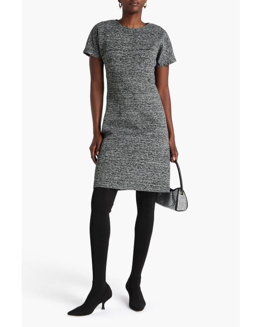 Dolce & Gabbana Gray Kleid aus jacquard
