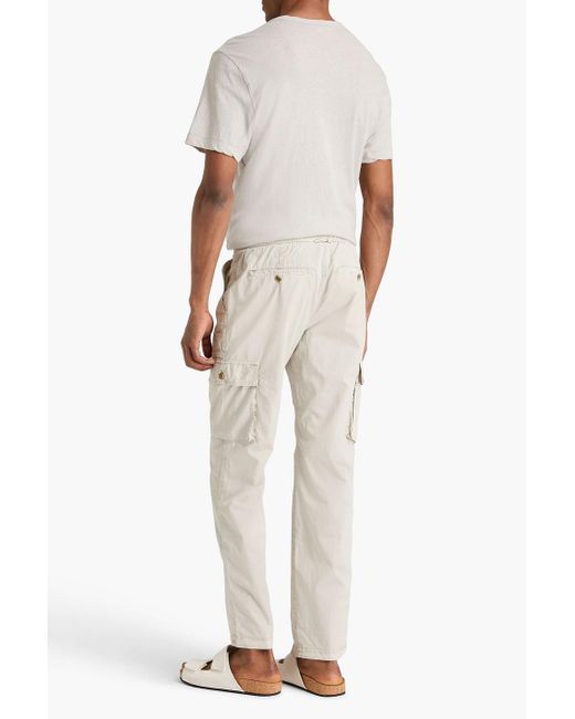 James Perse Cargohose aus baumwoll-twill in White für Herren