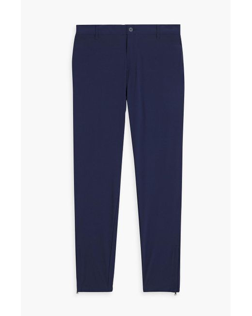 Onia Blue Tapered Tech-jersey Pants for men