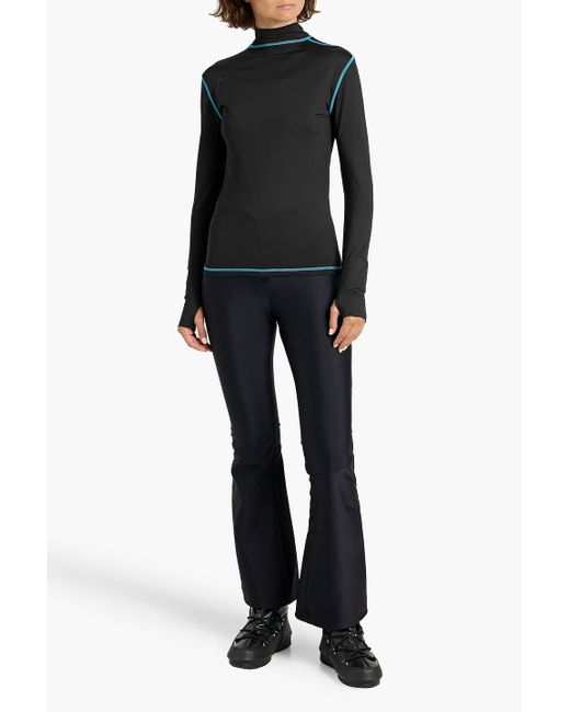 Aztech Mountain Black Stretch-Jersey Base Layer