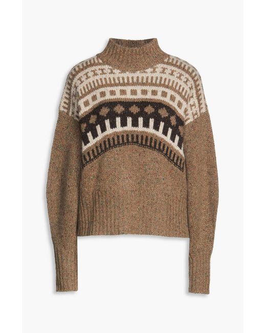 autumn cashmere fair isle