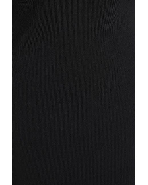 Hervé Léger Black Alessia Cutout Bandage Gown