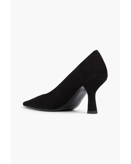 Sandro Black Suede Pumps
