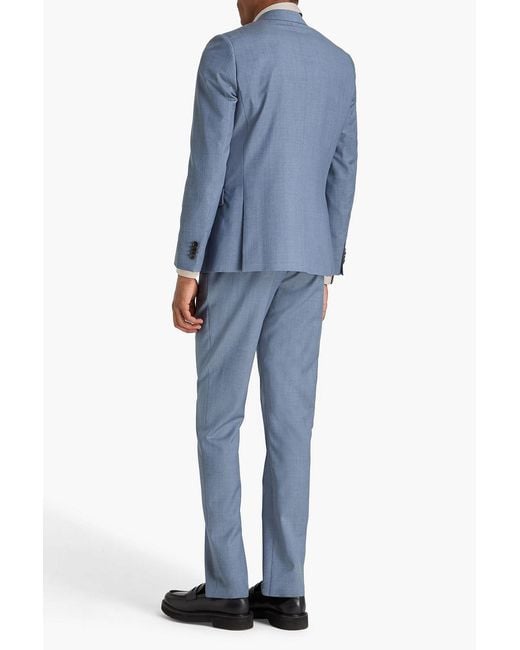 Paul Smith Blue Wool Suit for men