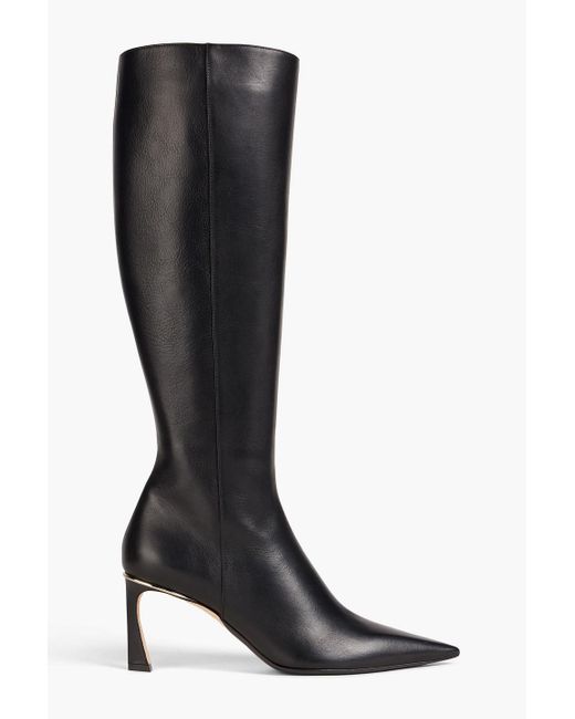 Victoria Beckham Black Leather Boots