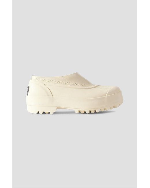 Sorel x Proenza Schouler Natural Sorel Caribou Rubber And Leather Platform Mules