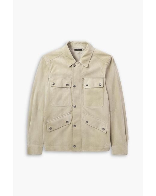 Tom Ford Natural Suede Field Jacket for men