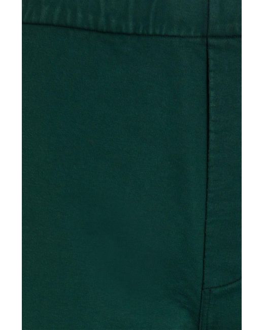 Maison Margiela Green French Cotton-terry Sweatpants for men