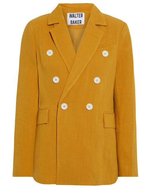 ochre blazer womens