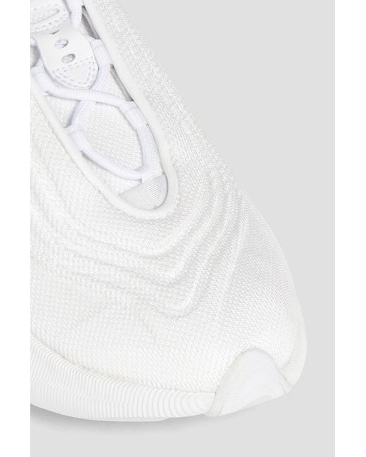 Adidas Originals White Adifom Sltn Neoprene And Woven Sneakers for men