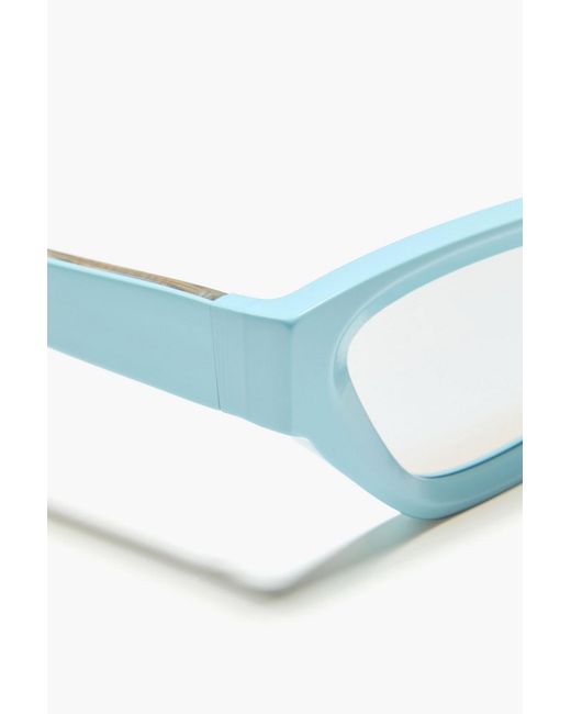 Zimmermann Blue Cat-Eye Acetate Sunglasses