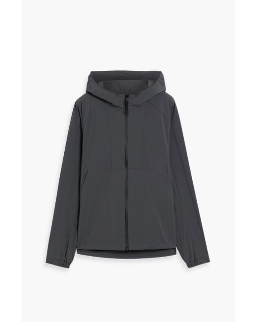 Orlebar Brown Black Boitel Perforated Shell Track Jacket for men
