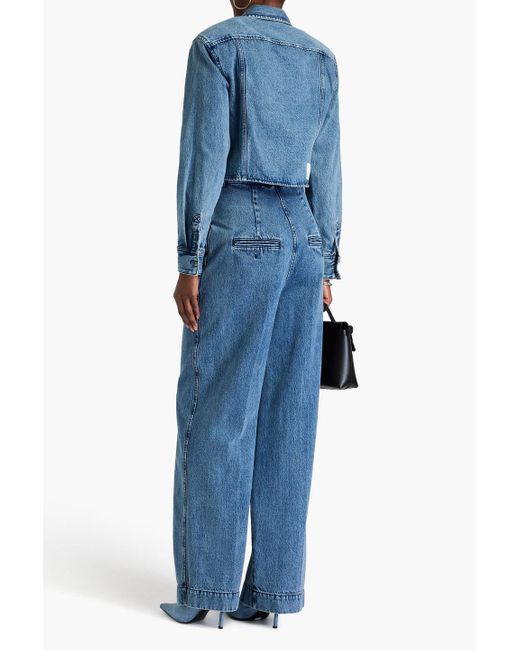 3.1 Phillip Lim Blue Cropped Denim Jacket