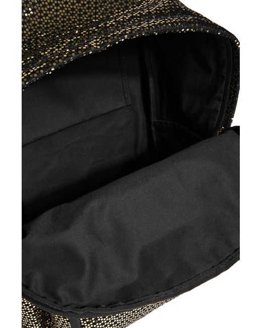 Giuseppe Zanotti Black Sequined Shell Backpack