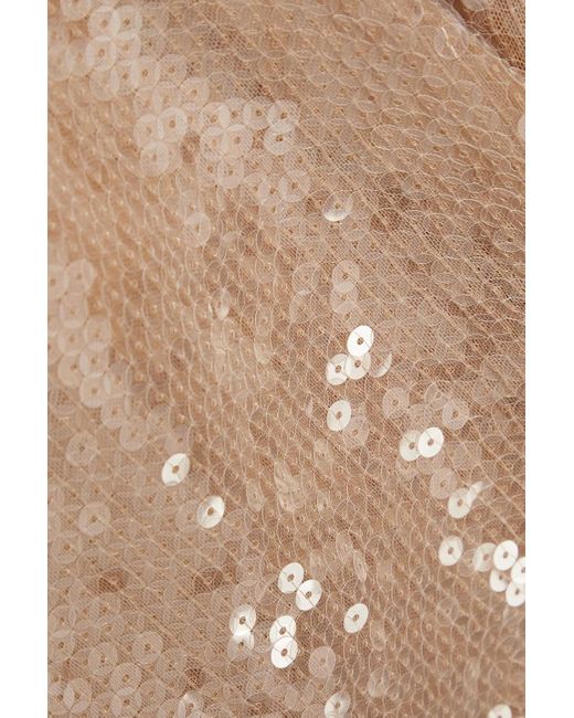 16Arlington Natural Koro schlaghose aus mesh mit pailletten