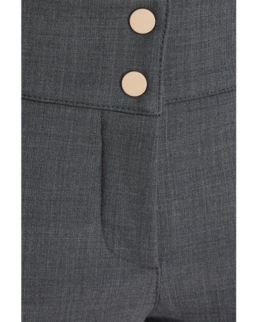 Brunello Cucinelli Gray Wool-Blend Bootcut Ski Pants