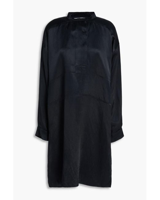 Day Birger et Mikkelsen Blue Hemdkleid "stevie" aus satin