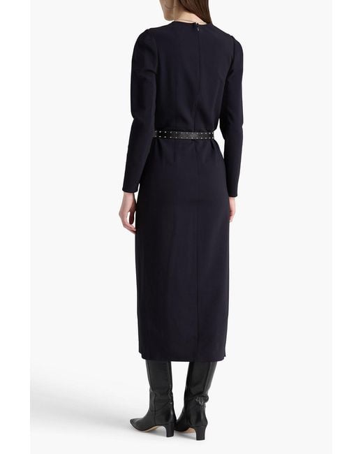 Isabel Marant Blue Minela Twill Midi Dress