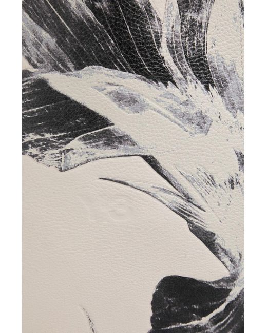 Y-3 Tote bag aus canvas mit floralem print in Black für Herren