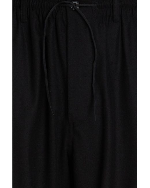 Y-3 Track pants aus filz mit print in Black für Herren