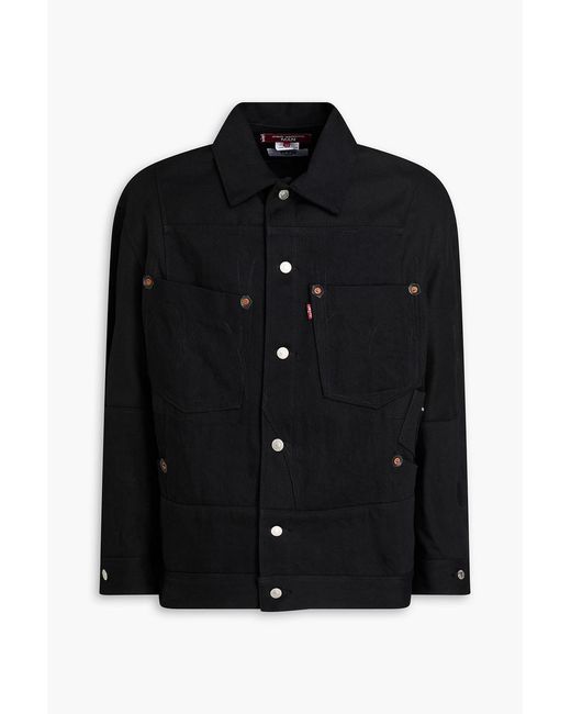 Comme des Garçons Black Denim Jacket for men