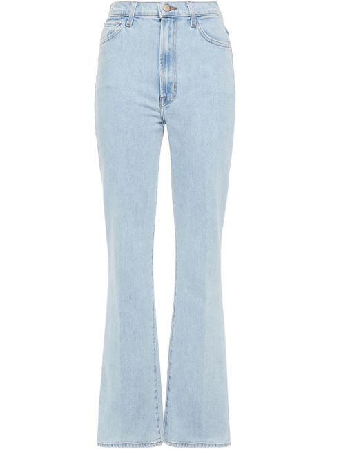 J Brand Denim Runway Faded High-rise 