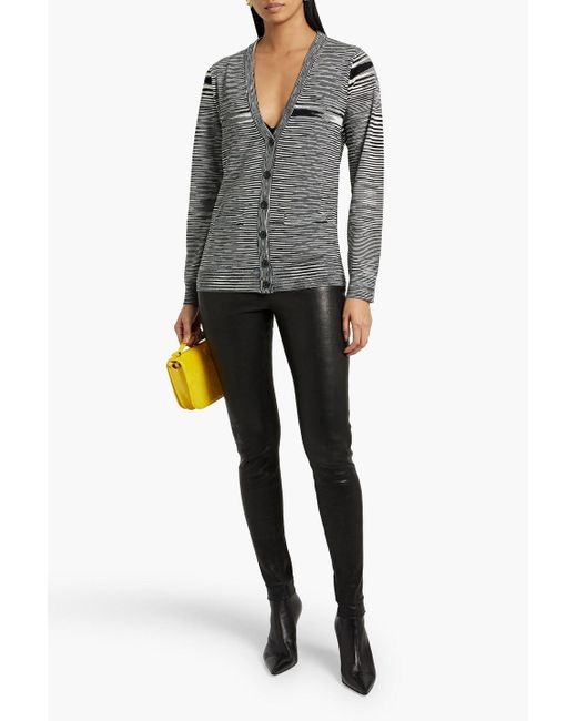 Missoni Gray Space-dyed Wool Cardigan