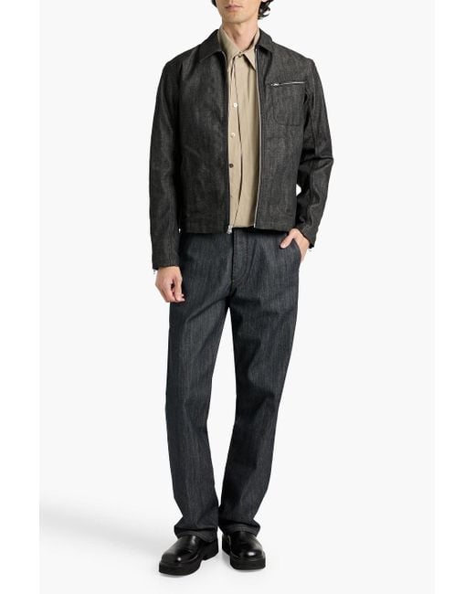 Rag & Bone Alex Denim Jacket in Black for Men | Lyst