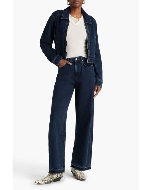 Rag & Bone Blue Anya Denim Jacket