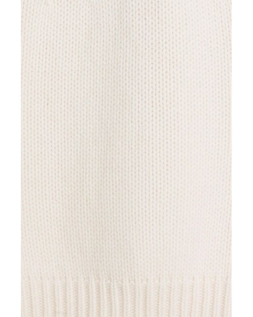 Lisa Yang White Cashmere Sweater