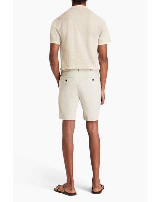 Onia White Stretch-shell Shorts for men