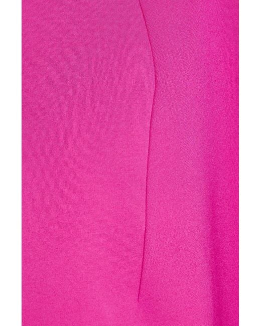 Area Pink Verziertes minikleid aus cady