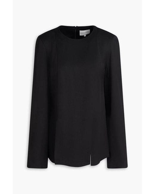 Loulou de Saison Black Renat Twill Blouse