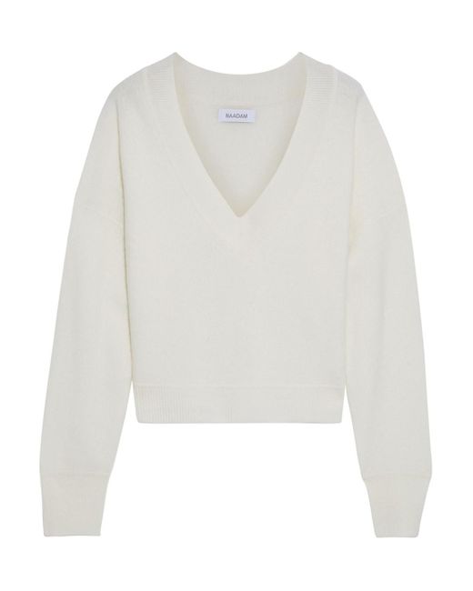 NAADAM White Cashmere Sweater