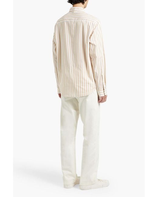 Alex Mill Mill hemd aus baumwollpopeline mit streifen in White für Herren