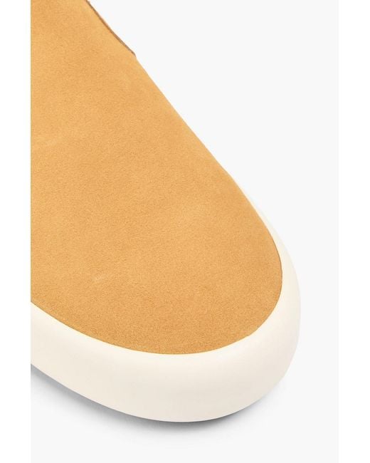 Sandro Brown Suede Sneakers for men