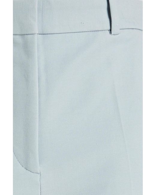 Joseph Blue Tafira Stretch-cotton Flared Pants