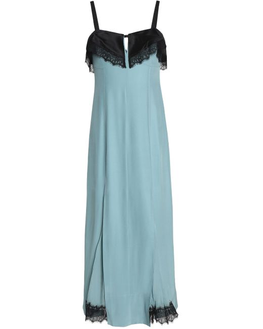 Cinq À Sept Blue 3/4 Length Dress