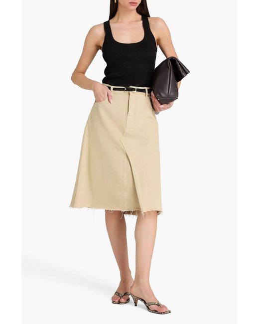 Missoni Black Metallic Ribbed-Knit Tank
