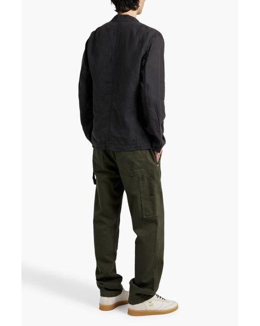 Rag & Bone Black Evan Linen Jacket for men