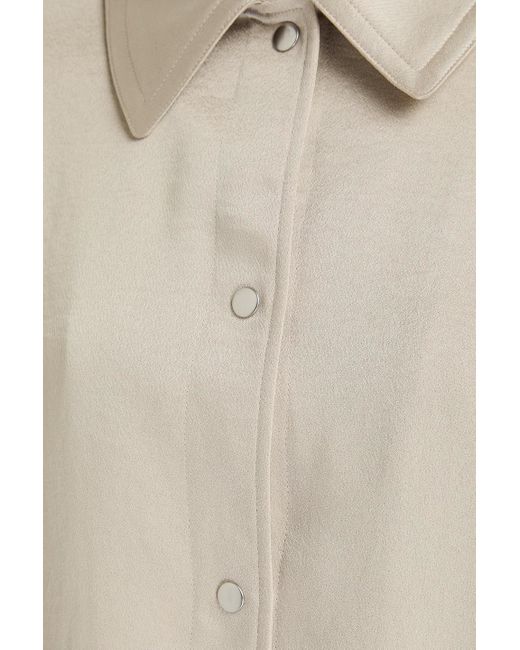 Vince Natural Satin Jacket