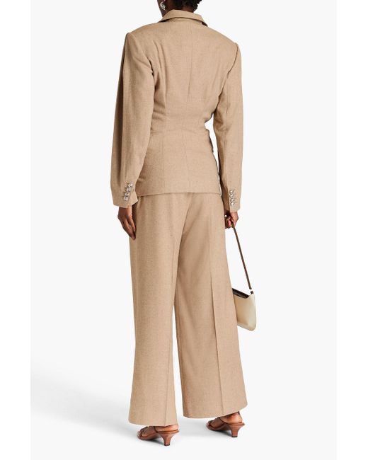 REMAIN Birger Christensen Natural Donegal Tweed Blazer