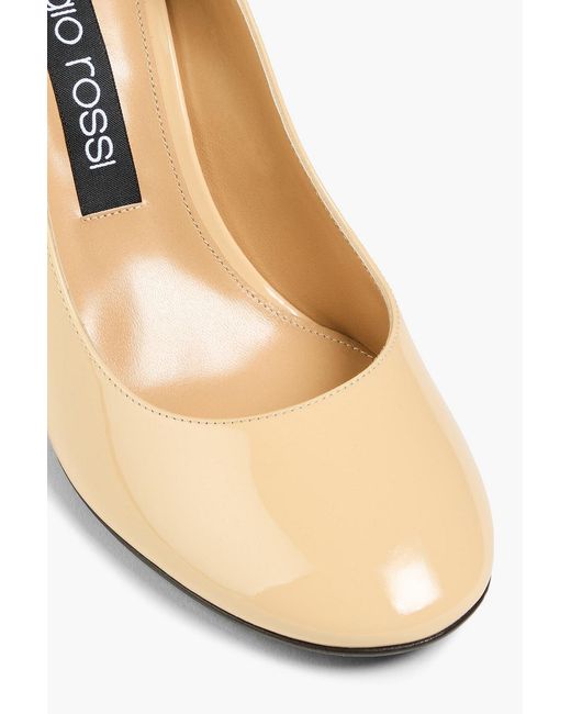 Sergio Rossi Natural Leather Pumps